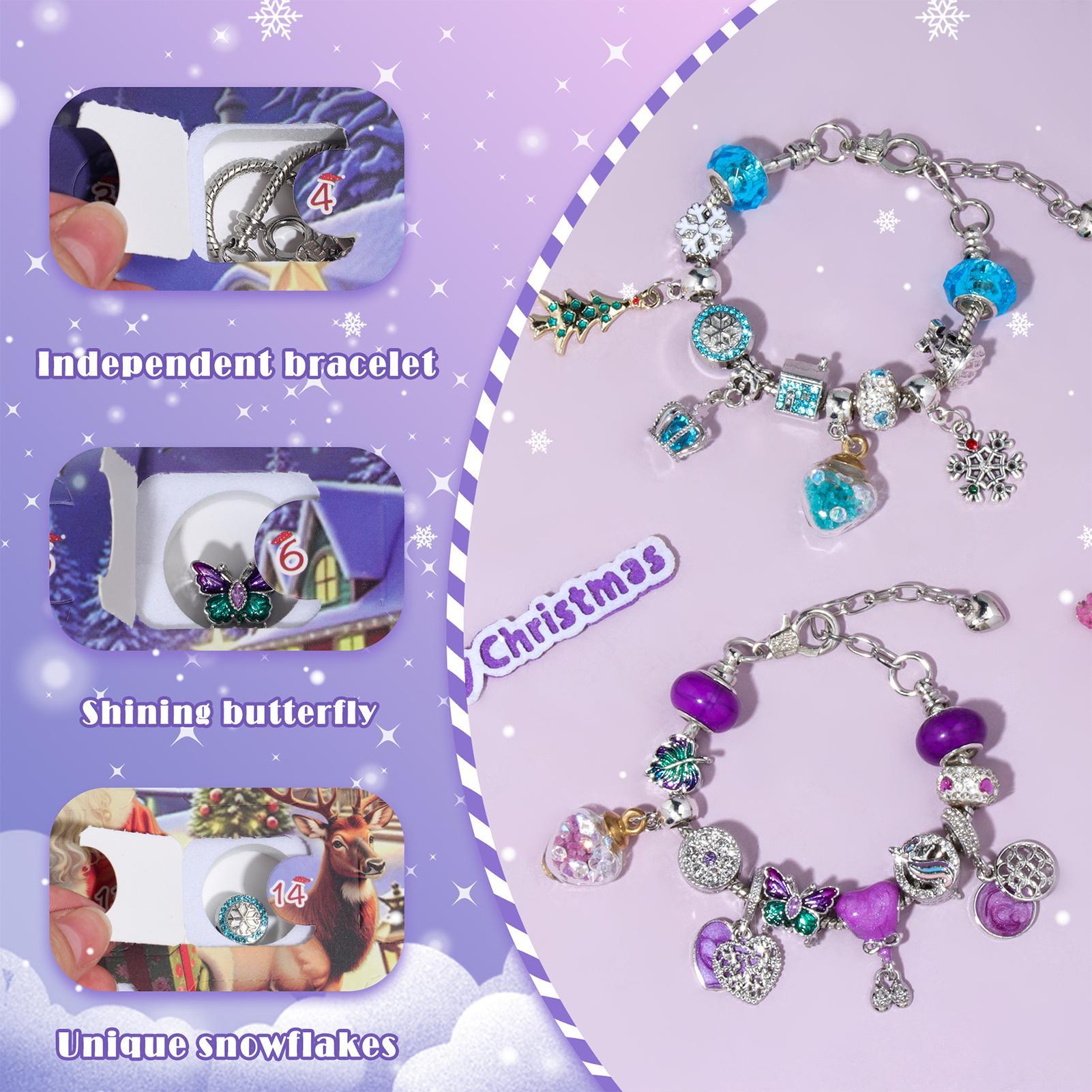 24 Days Christmas Countdown Ad - Jewelry Making Advent Calendar recensie en prijs