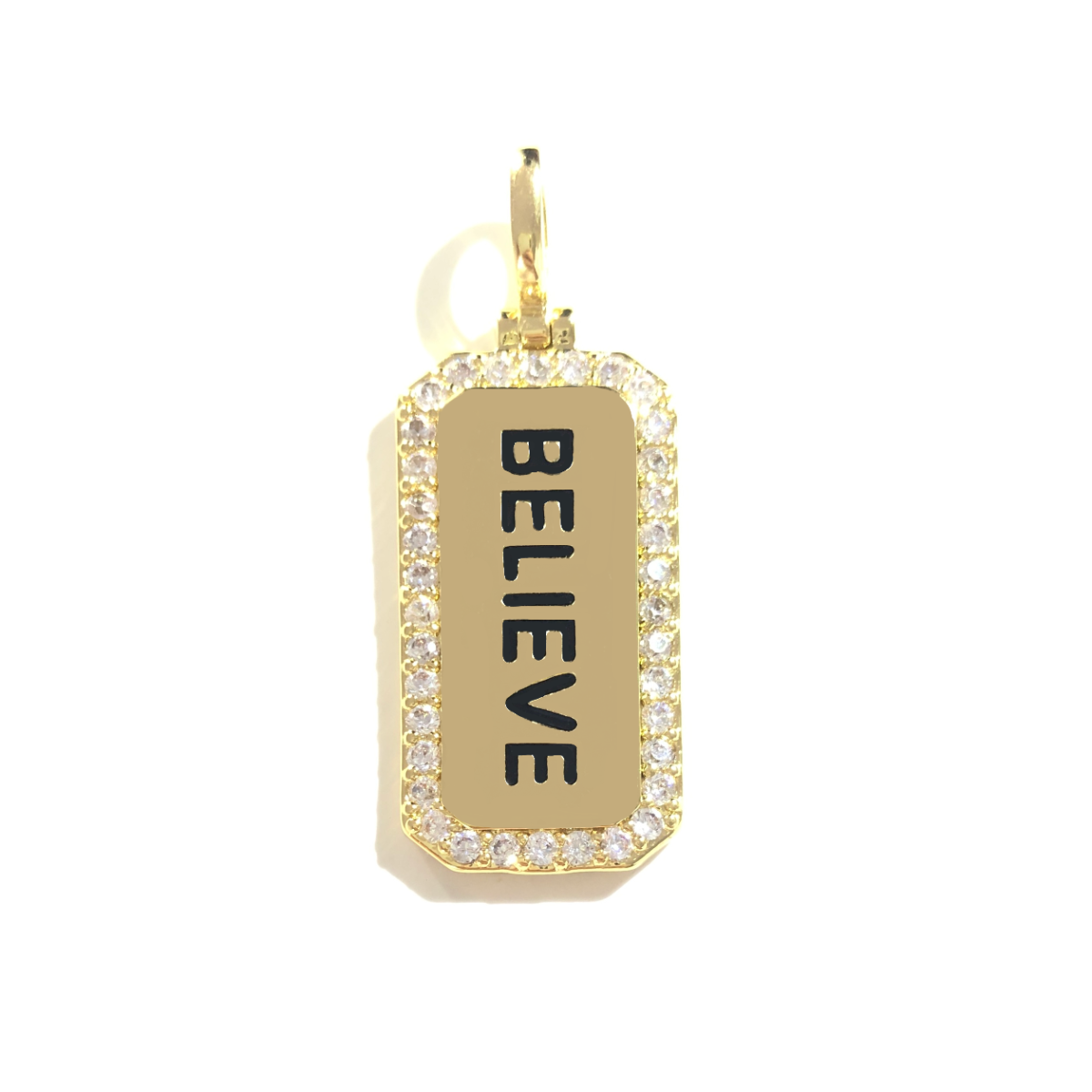 5pcs BELIEVE Word Tag Charm Re - Jewelry Making Quotes recensie en prijs