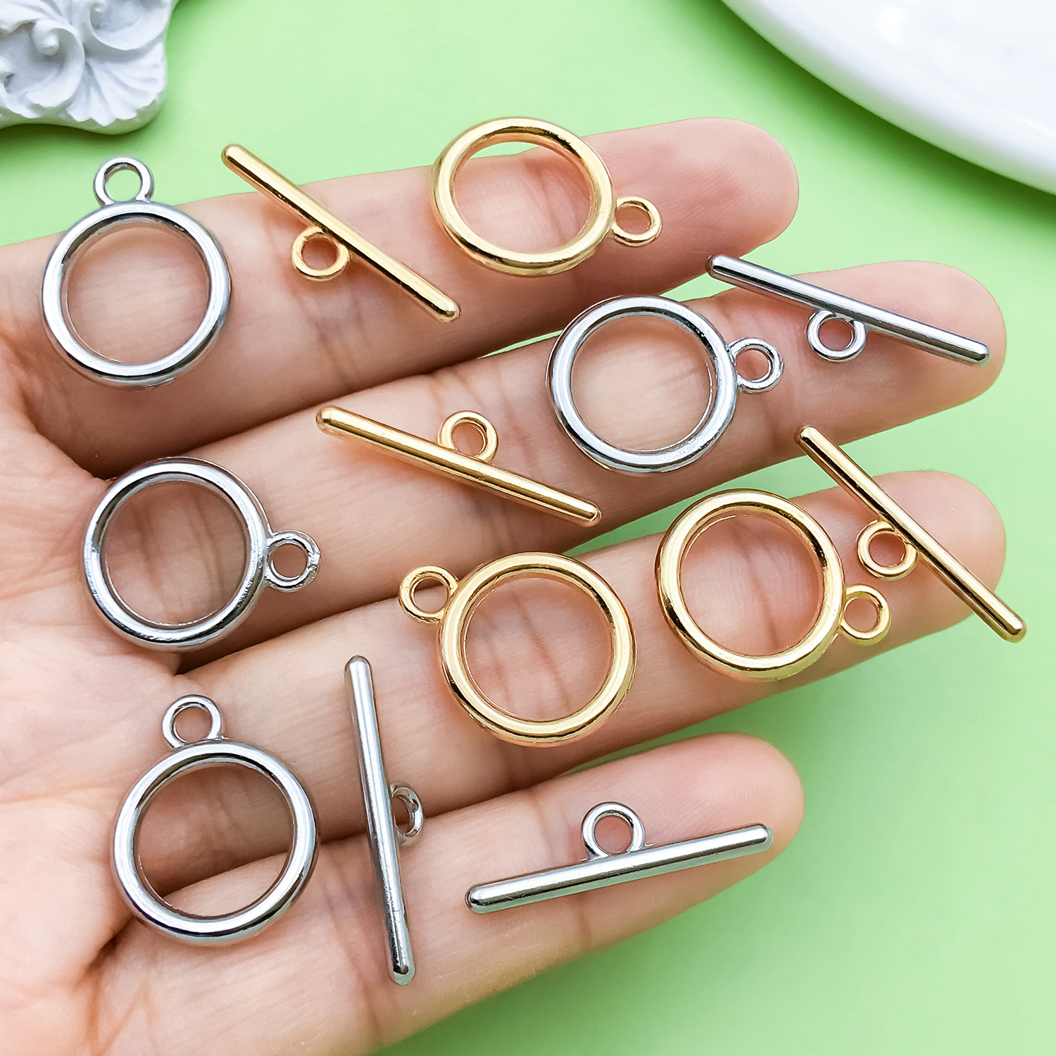 20pcs Alloy Buckles, OT end Bu - Jewelry Making Earrings recensie en prijs