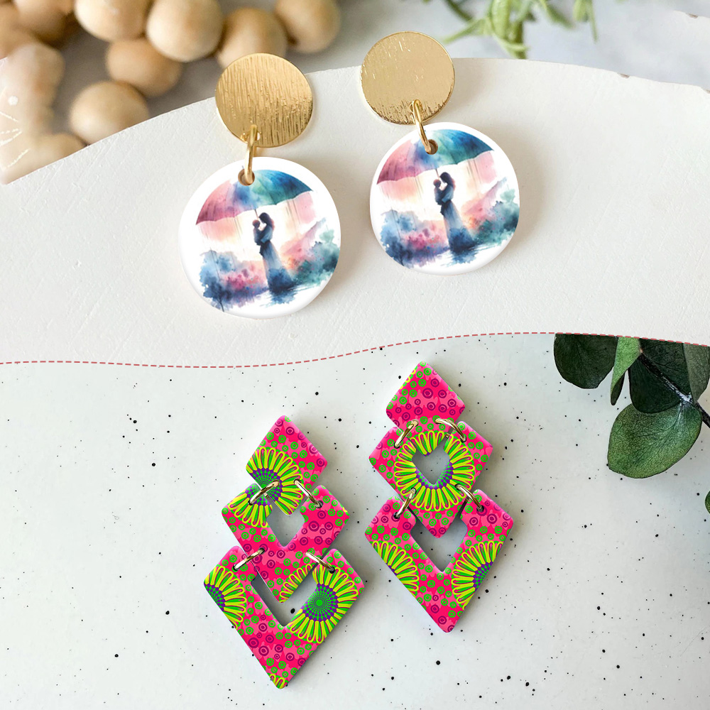 20pcs/set Heart Mother's Day P - Jewelry Making Earrings recensie en prijs