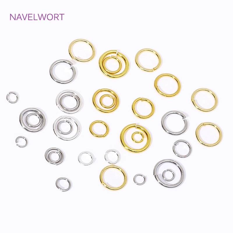 14K/18K Gold Plated Split Ring - Jewelry Making Jump Rings recensie en prijs