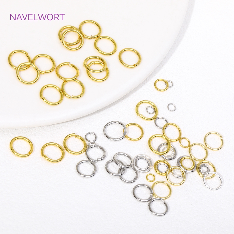 14K/18K Gold Plated Split Ring - Jewelry Making Jump Rings recensie en prijs