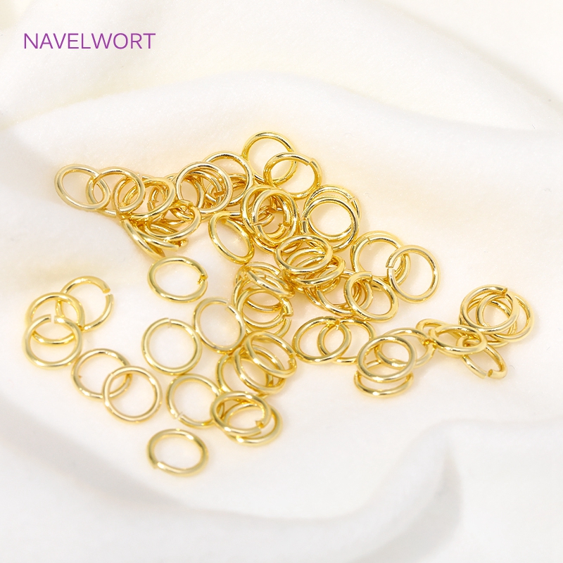 14K/18K Gold Plated Split Ring - Jewelry Making Jump Rings recensie en prijs
