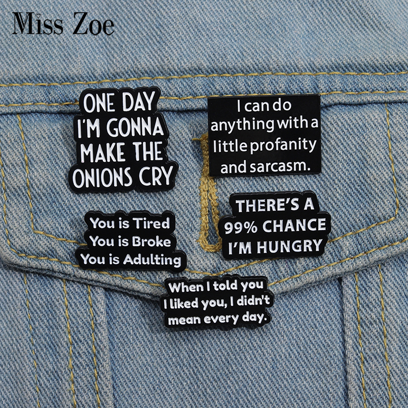 Quotes Enamel Pins Custom ONE  - Jewelry Making Quotes recensie en prijs