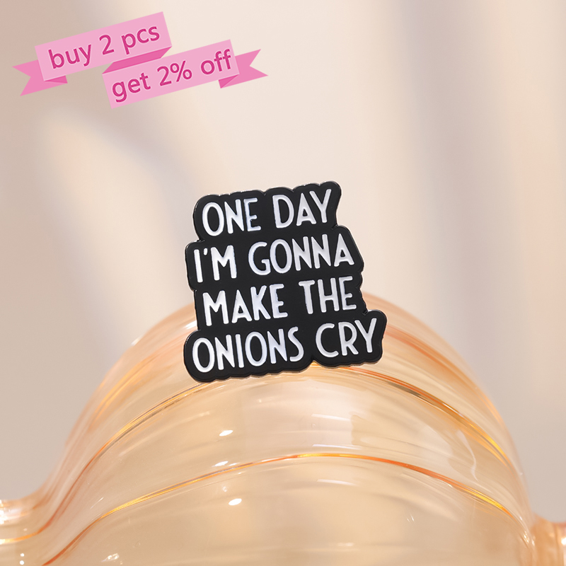 Quotes Enamel Pins Custom ONE  - Jewelry Making Quotes recensie en prijs