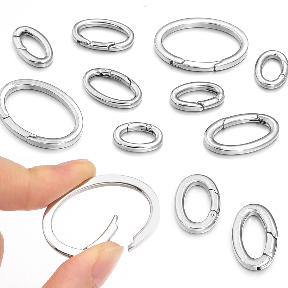 1pc Stainless Steel Spring Cla - Jewelry Making Jump Rings recensie en prijs
