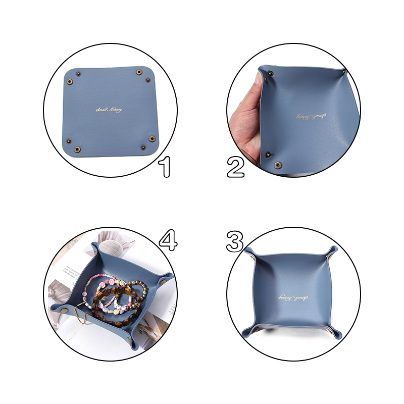 1pc PU Leather Storage Box Col - Jewelry Making Desk recensie en prijs