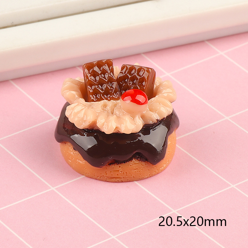 5pcs Cute Mini Fruit Cake Resi - Jewelry Making Desk recensie en prijs