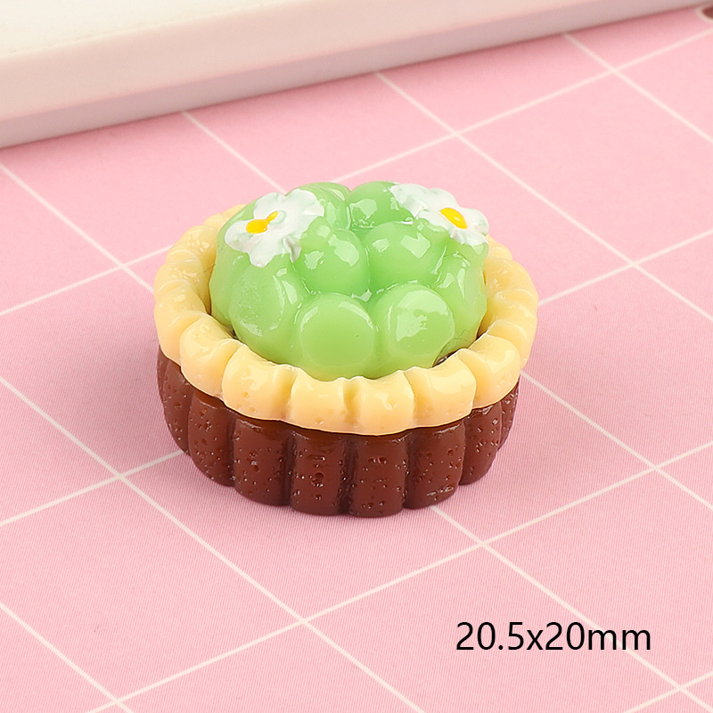 5pcs Cute Mini Fruit Cake Resi - Jewelry Making Desk recensie en prijs