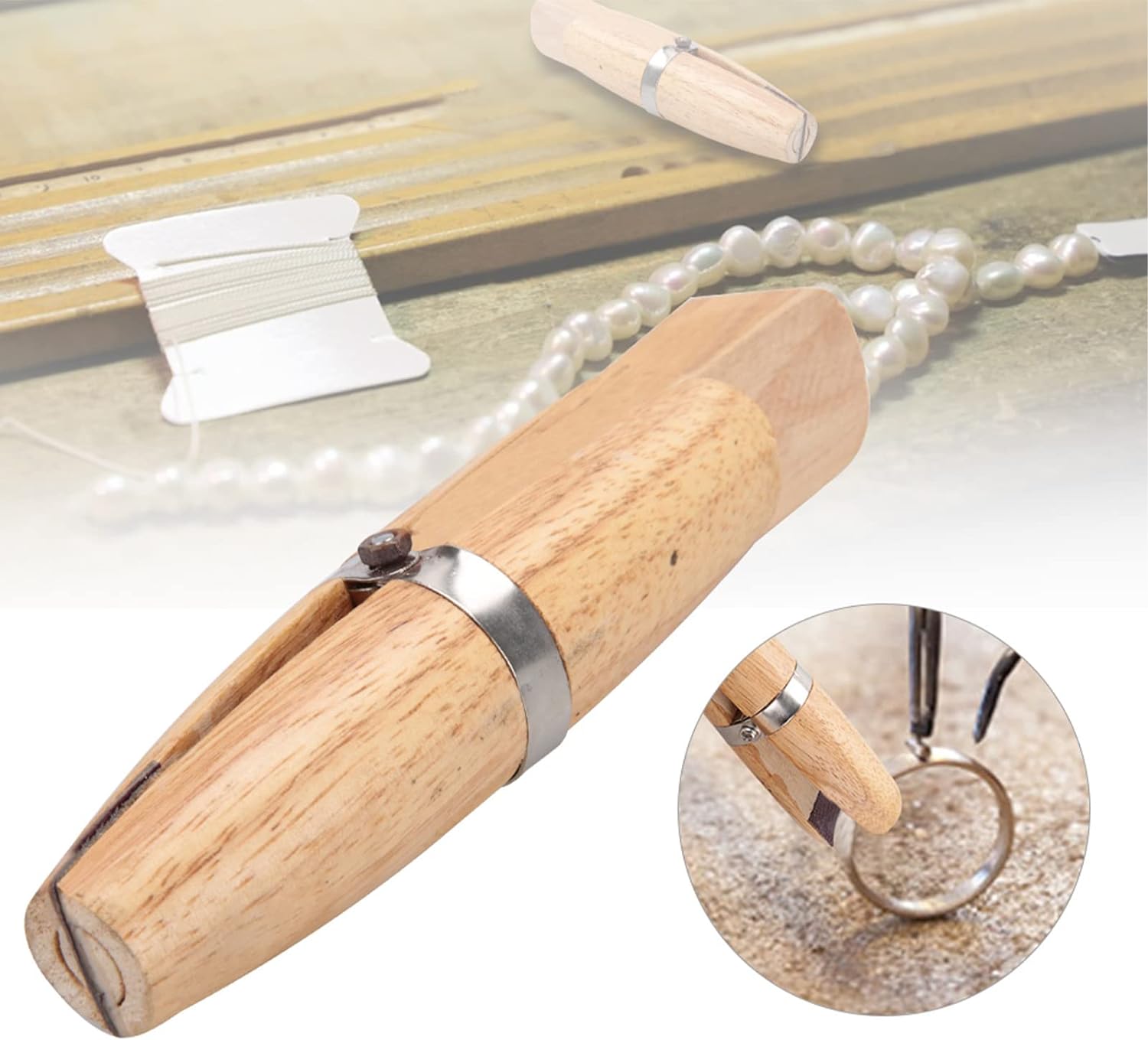 Wooden Ring Clamp Wedge Jewele - Jewelry Making Pliers recensie en prijs