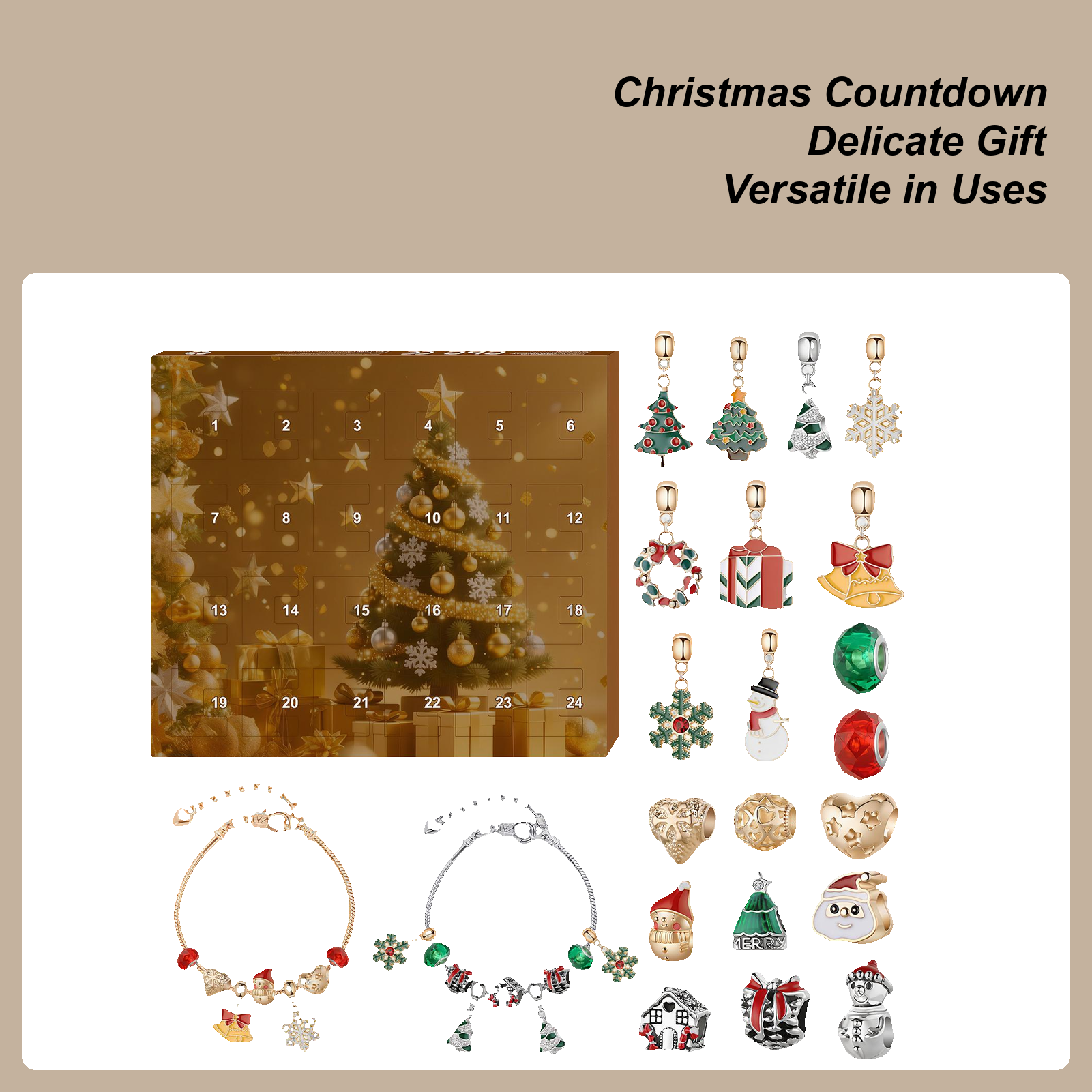 Christmas Calendar Advent Brac - Jewelry Making Advent Calendar recensie en prijs