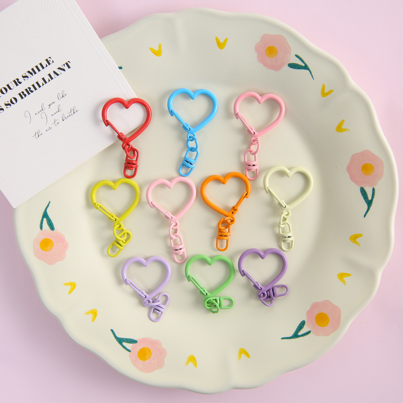 10Pcs Colorful Zinc Alloy Hear - Jewelry Making Jump Rings recensie en prijs