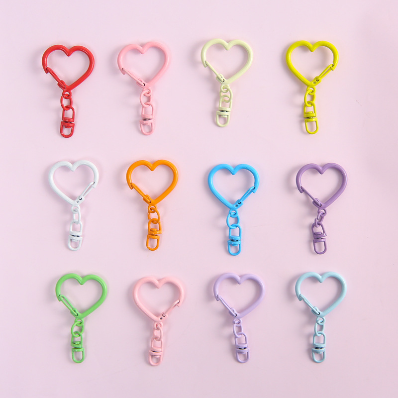 10Pcs Colorful Zinc Alloy Hear - Jewelry Making Jump Rings recensie en prijs