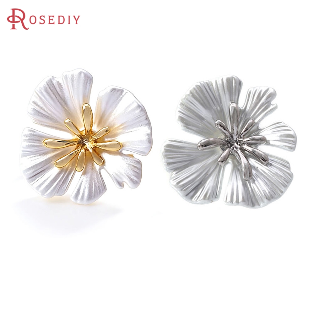 18K Gold Color Brass Flower St - Jewelry Making Earrings recensie en prijs