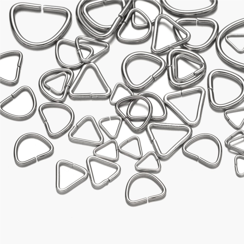 100pcs Stainless Steel Open Tr - Jewelry Making Jump Rings recensie en prijs