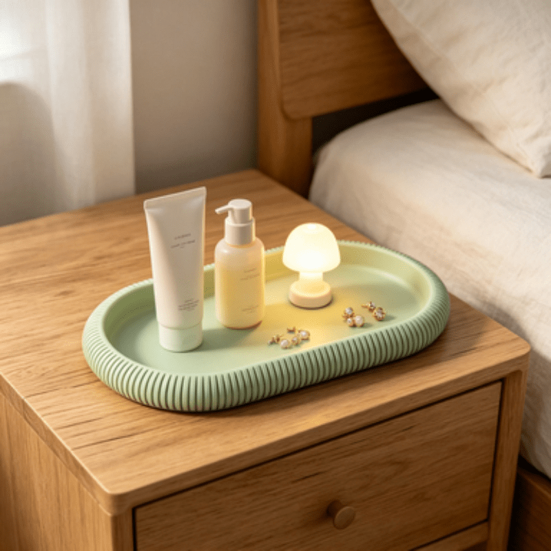 Oval Storage Tray Decorative O - Jewelry Making Desk recensie en prijs