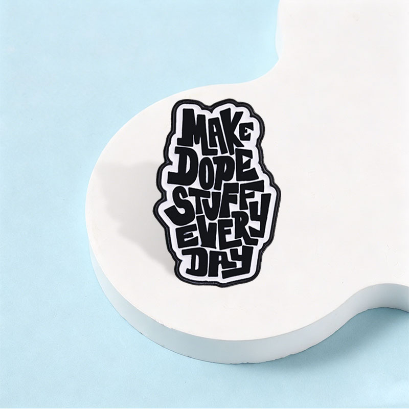 Make Dope Stuff Every Day Enam - Jewelry Making Quotes recensie en prijs