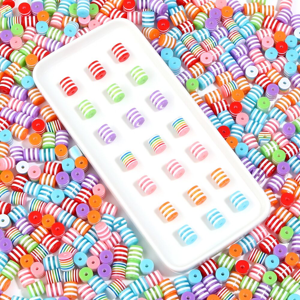 100 pcs/lot Rainbow Cylindrica - Jewelry Making Event recensie en prijs