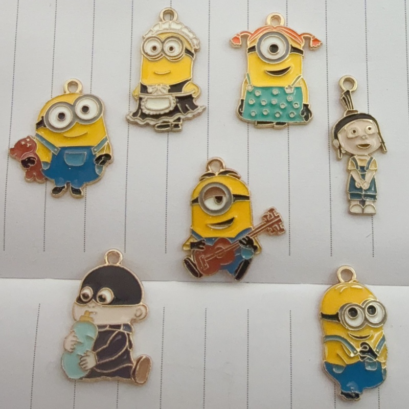 10pcs alloy drip oil cartoon p - Jewelry Making Earrings recensie en prijs