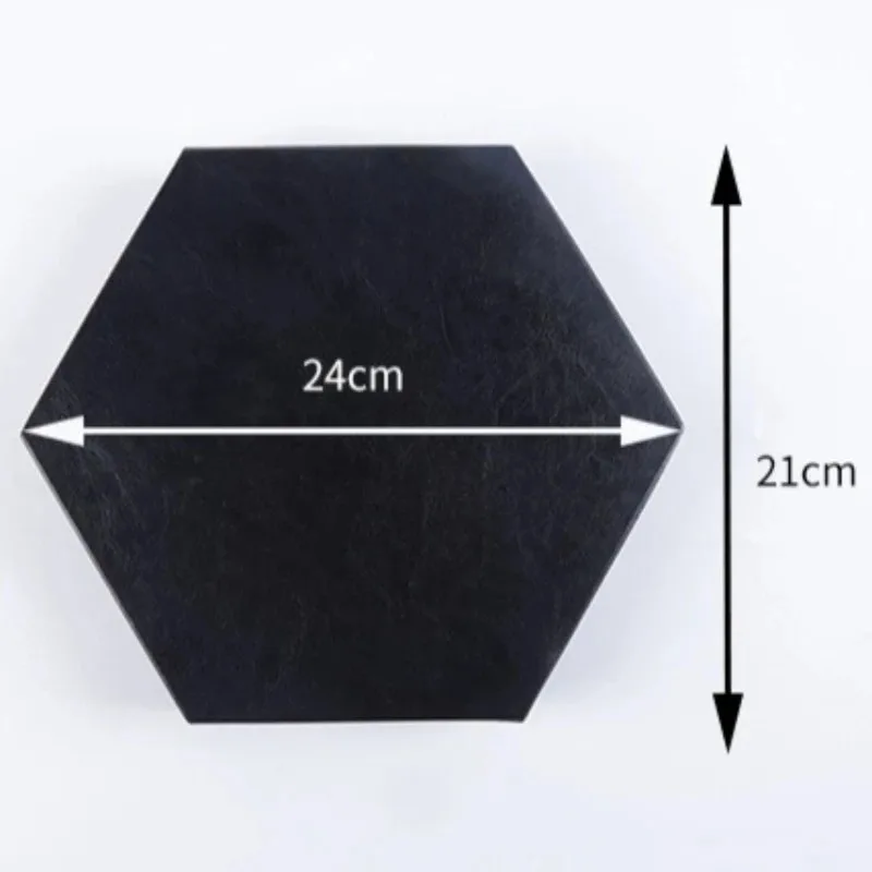 Hexagonal PU Leather Tray for  - Jewelry Making Desk recensie en prijs