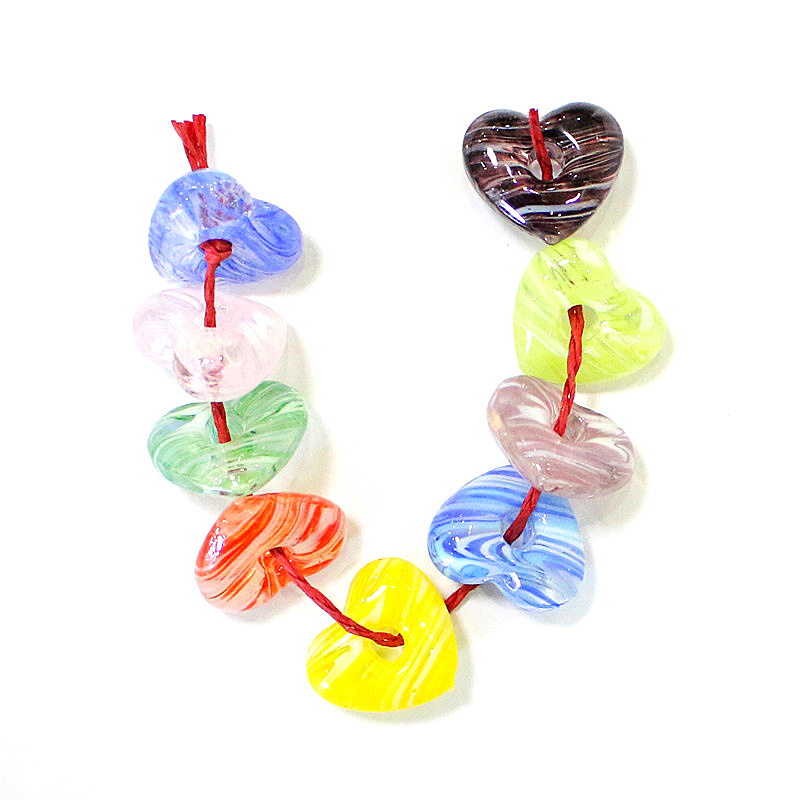 2pcs Mini Hollow Heart Glass B - Jewelry Making Ideas With Beads recensie en prijs