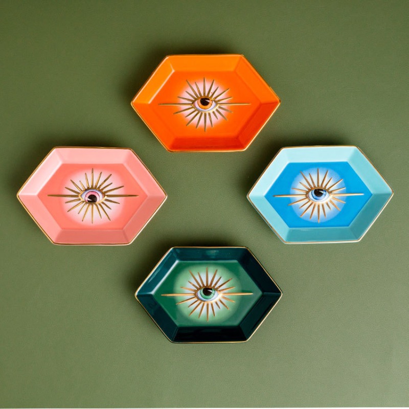 Creative Colorful Hexagonal Ey - Jewelry Making Desk recensie en prijs
