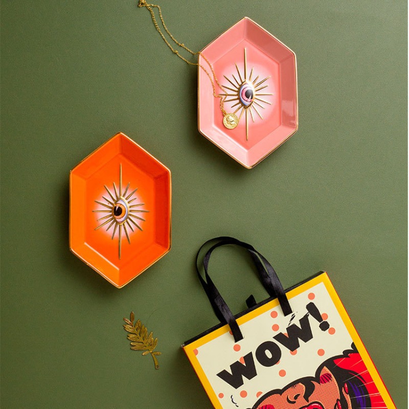 Creative Colorful Hexagonal Ey - Jewelry Making Desk recensie en prijs