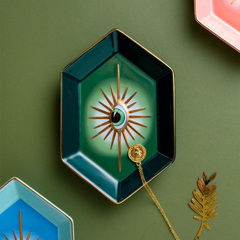 Creative Colorful Hexagonal Ey - Jewelry Making Desk recensie en prijs