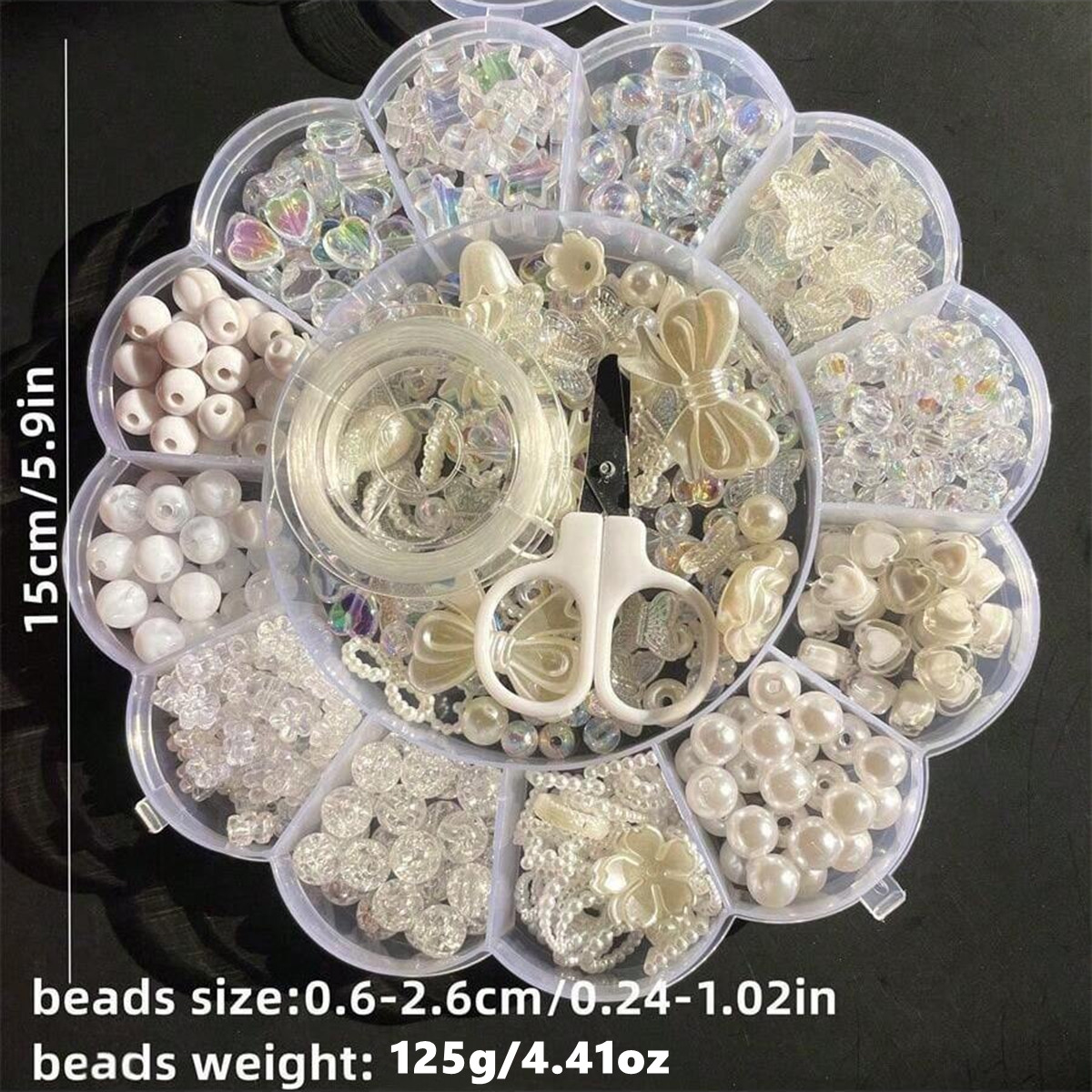2Set/1Set 13 Grids Acrylic Flo - Jewelry Making For Birthday Party recensie en prijs