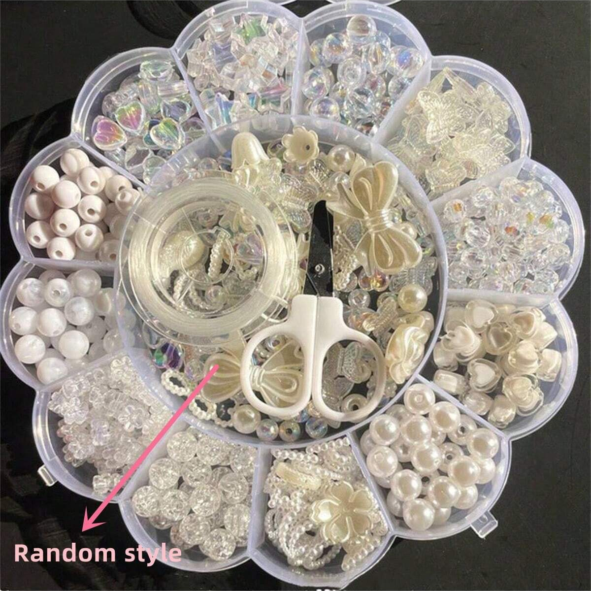 2Set/1Set 13 Grids Acrylic Flo - Jewelry Making For Birthday Party recensie en prijs