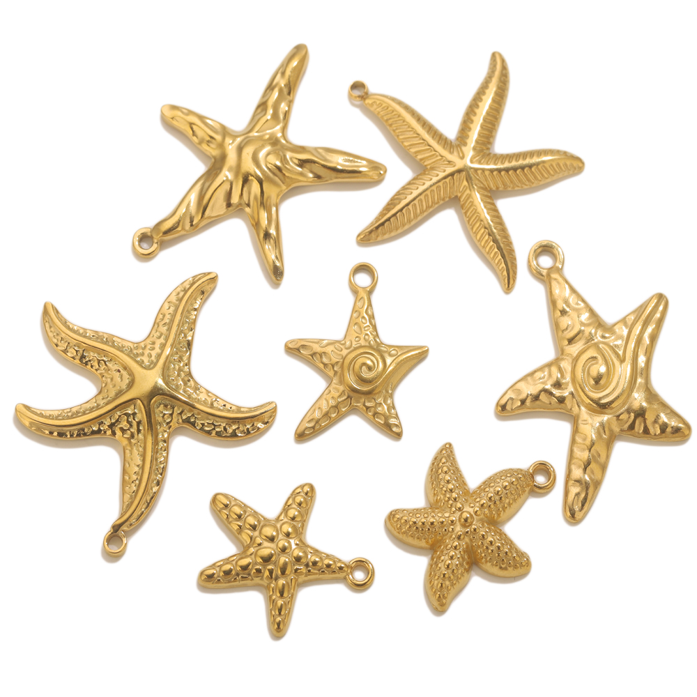 5pcs Stainless Steel Summer St - Jewelry Making Materials Wholesale recensie en prijs