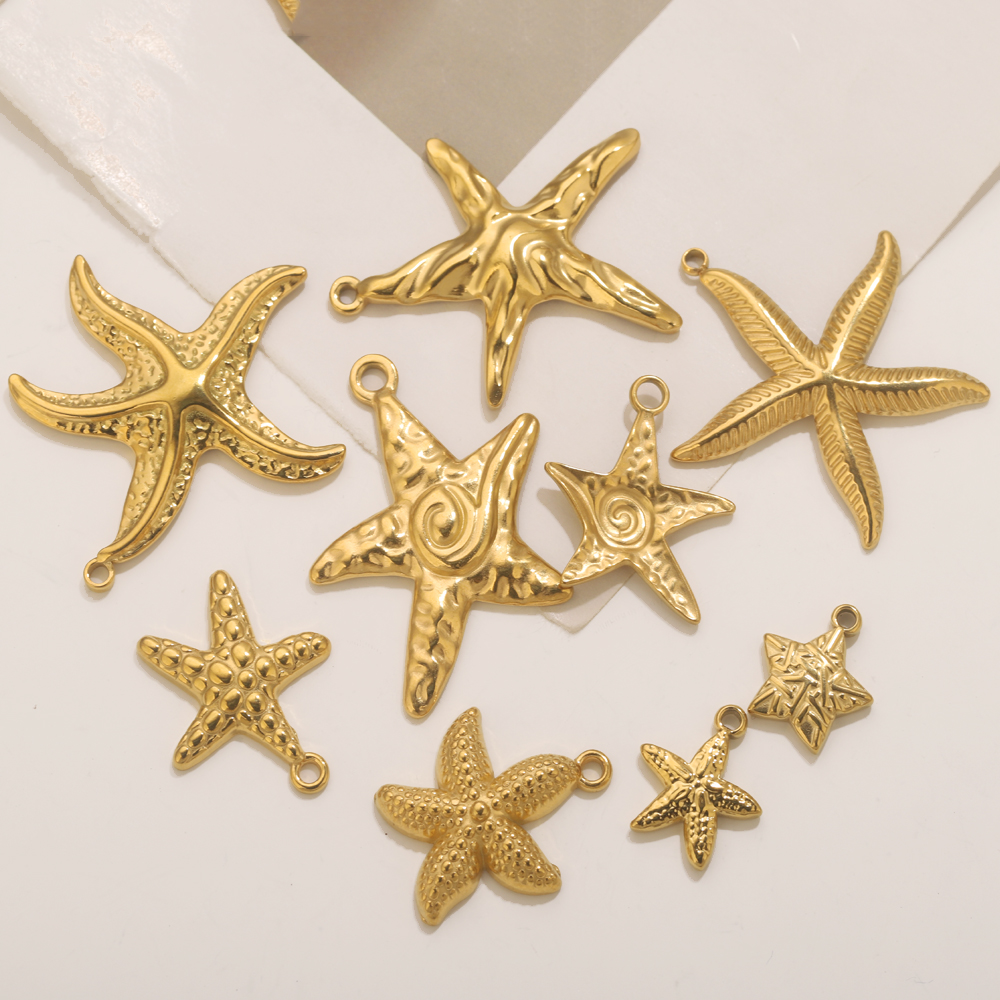 5pcs Stainless Steel Summer St - Jewelry Making Materials Wholesale recensie en prijs