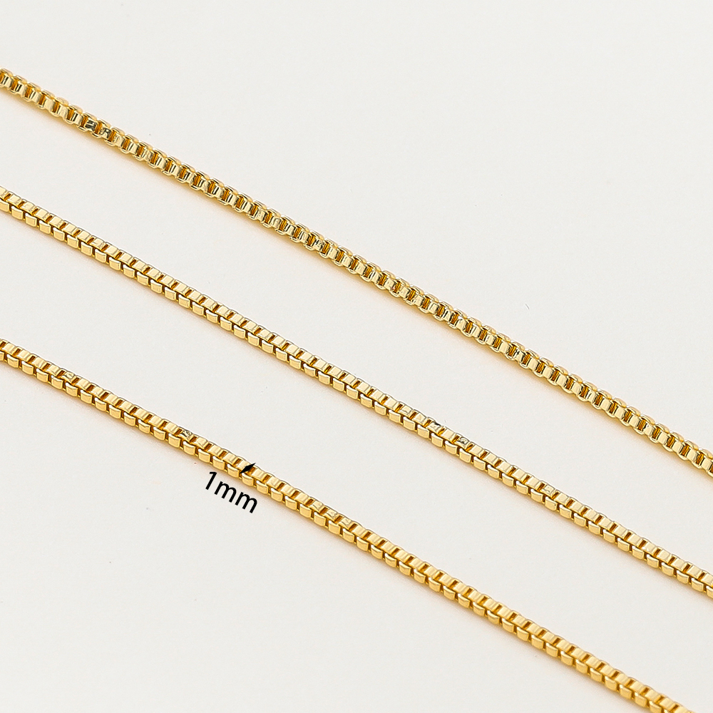 2pcs/bag 48cm 14K/18K Gold Pla - Jewelry Making Venice recensie en prijs