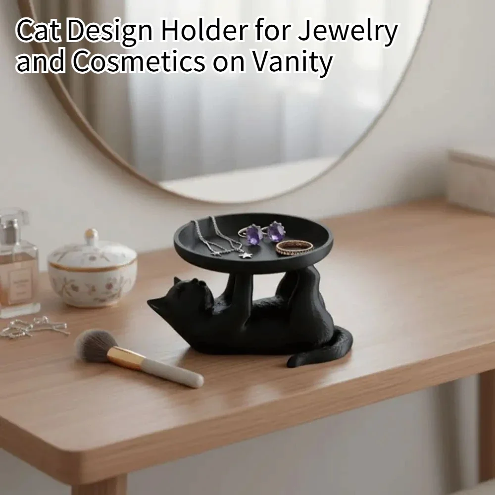 Cute Cat Shaped Desktop Storag - Jewelry Making Desk recensie en prijs