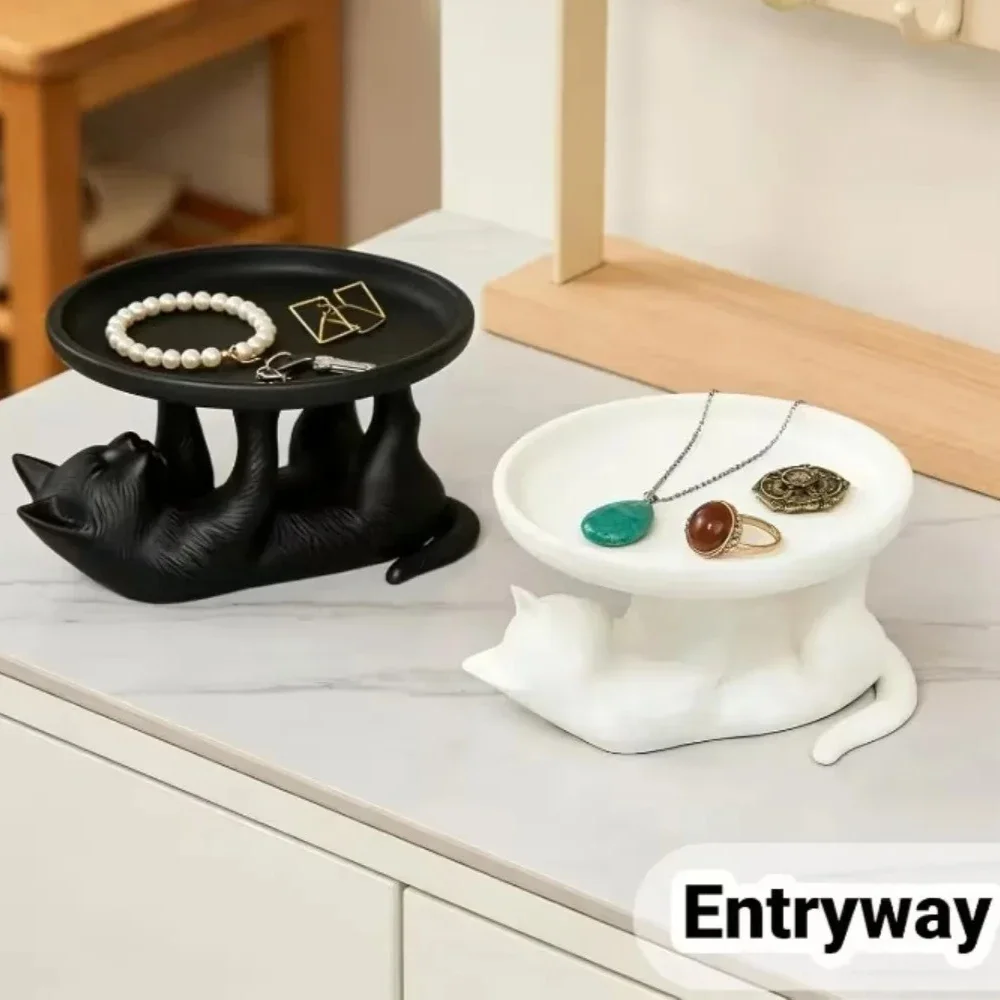 Cute Cat Shaped Desktop Storag - Jewelry Making Desk recensie en prijs