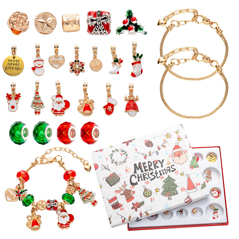 Christmas Advent Calendar 24 D - Jewelry Making Advent Calendar recensie en prijs