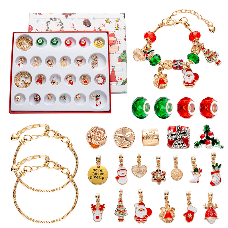Christmas Advent Calendar 24 D - Jewelry Making Advent Calendar recensie en prijs
