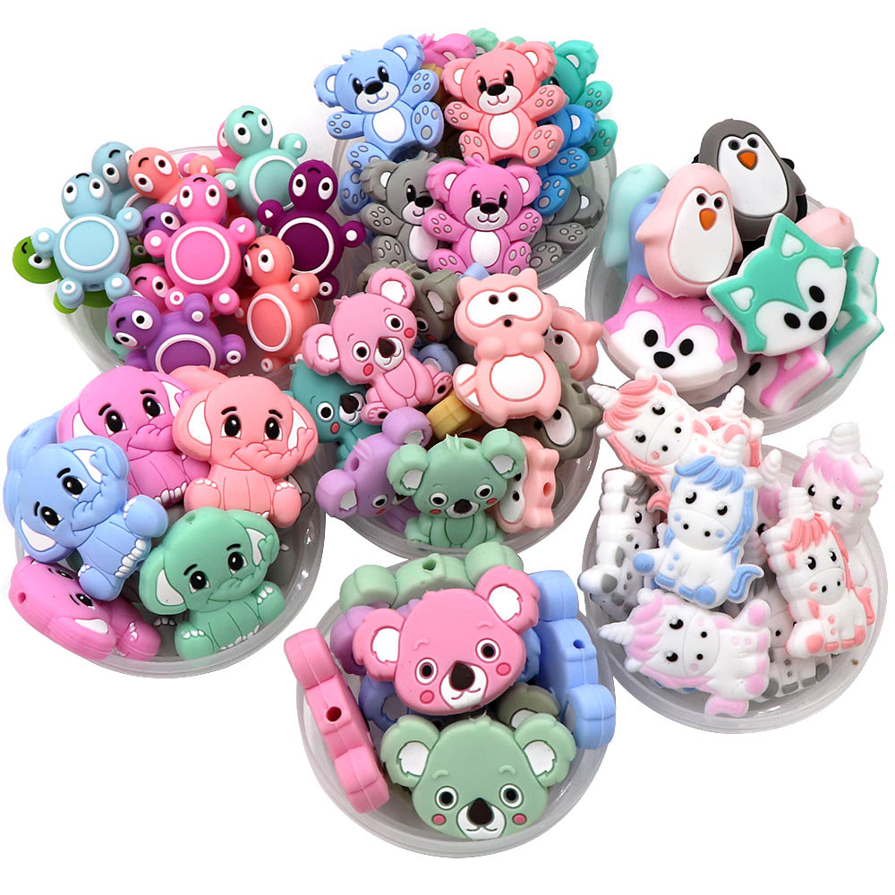 Cute-idea 10Pcs Mini Baby Sili - Jewelry Making Ideas With Beads recensie en prijs