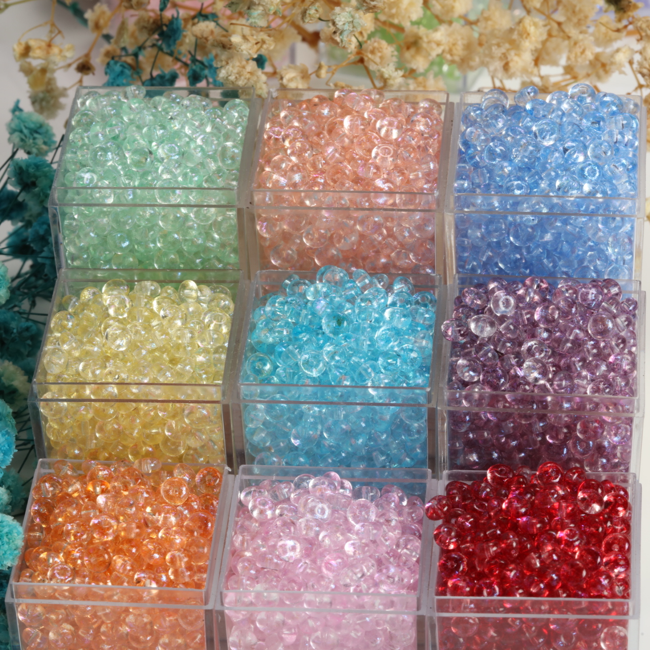 2x4mm AB Glitter Abacus Class  - Jewelry Making Classes recensie en prijs