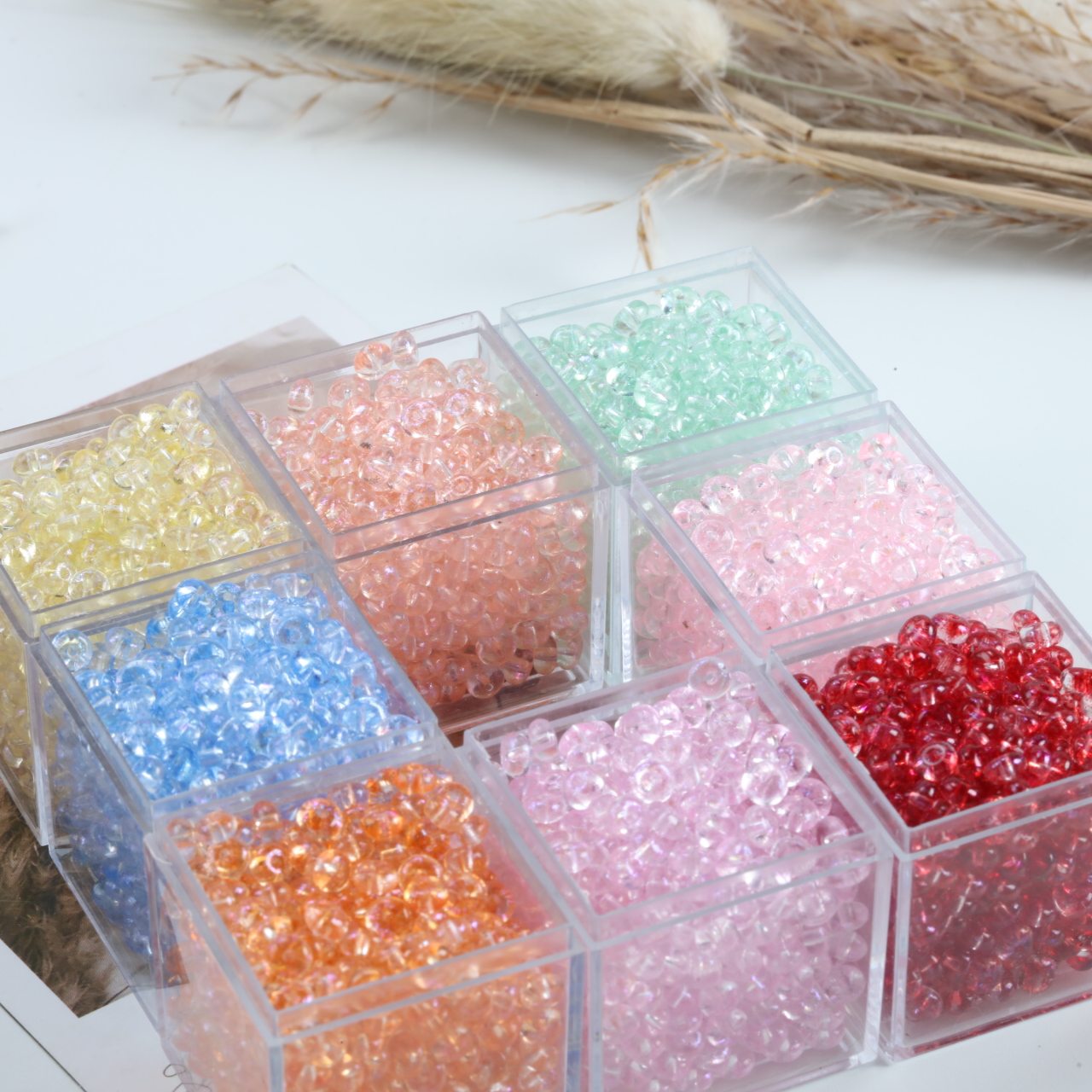 2x4mm AB Glitter Abacus Class  - Jewelry Making Classes recensie en prijs