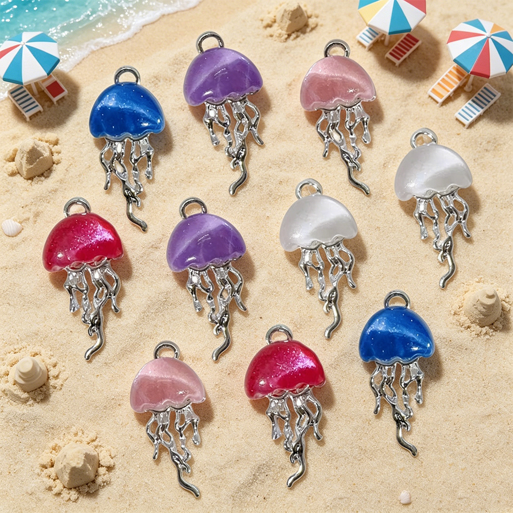10 Bohemian-style jellyfish pe - Jewelry Making Event recensie en prijs
