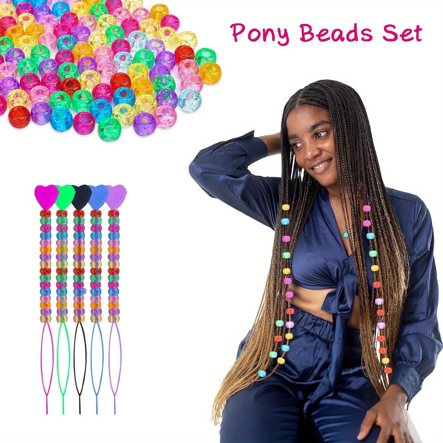 500PCS 9 × 6mm glitter small h - Jewelry Making Tools And Supplies recensie en prijs