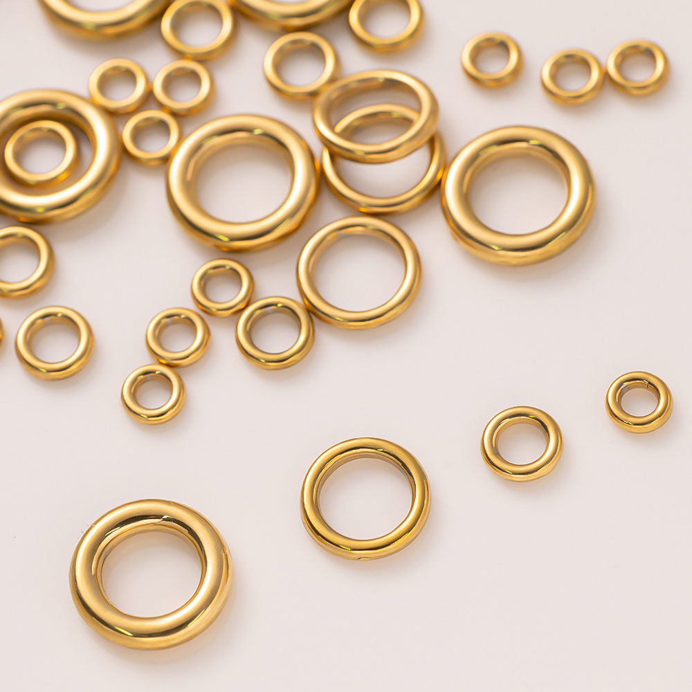 10pcs Stainless Steel Gold O R - Jewelry Making Jump Rings recensie en prijs