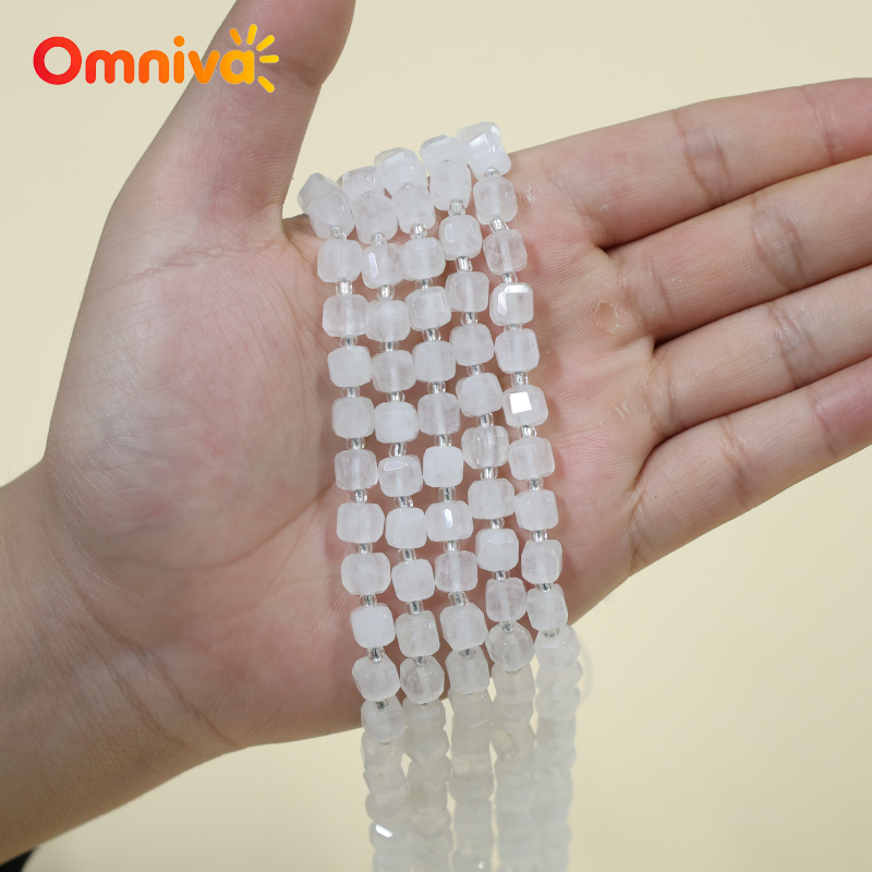 White marble sugar cube Natura - Jewelry Making Materials Wholesale recensie en prijs
