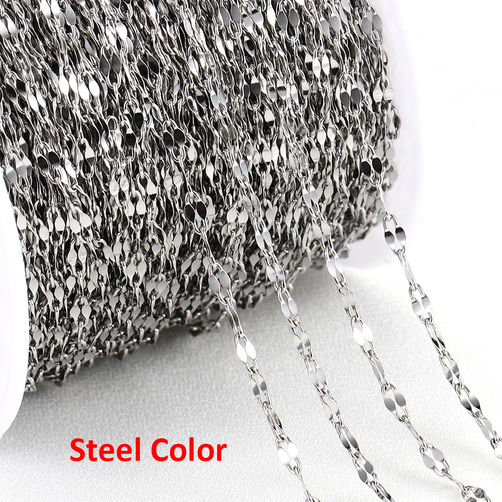 2Meters Gold-Plated Stainless  - Jewelry Making Materials Wholesale recensie en prijs
