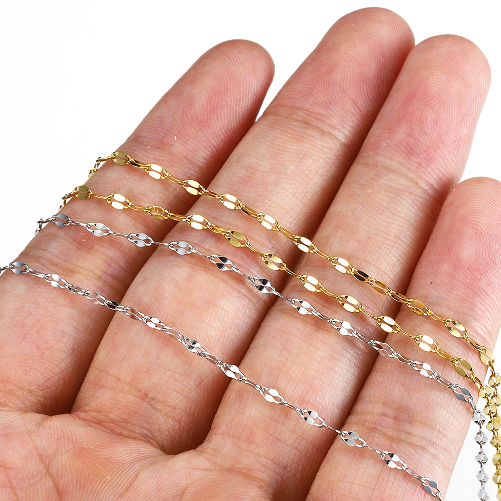 2Meters Gold-Plated Stainless  - Jewelry Making Materials Wholesale recensie en prijs