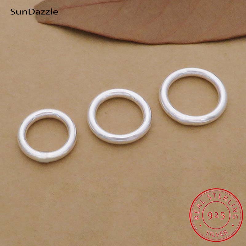 10pcs Genuine Real Pure Solid  - Jewelry Making Jump Rings recensie en prijs