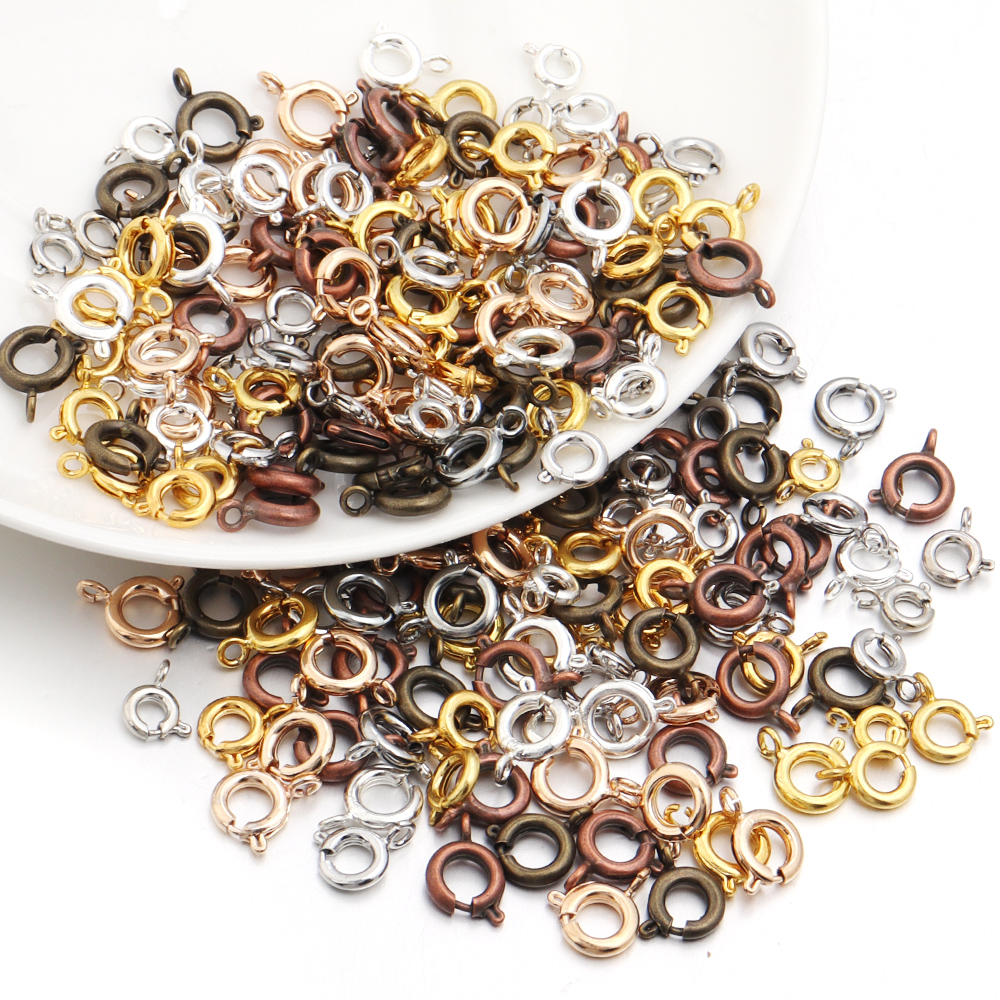 10Pcs Circle Spring Buttonr Co - Jewelry Making Jump Rings recensie en prijs