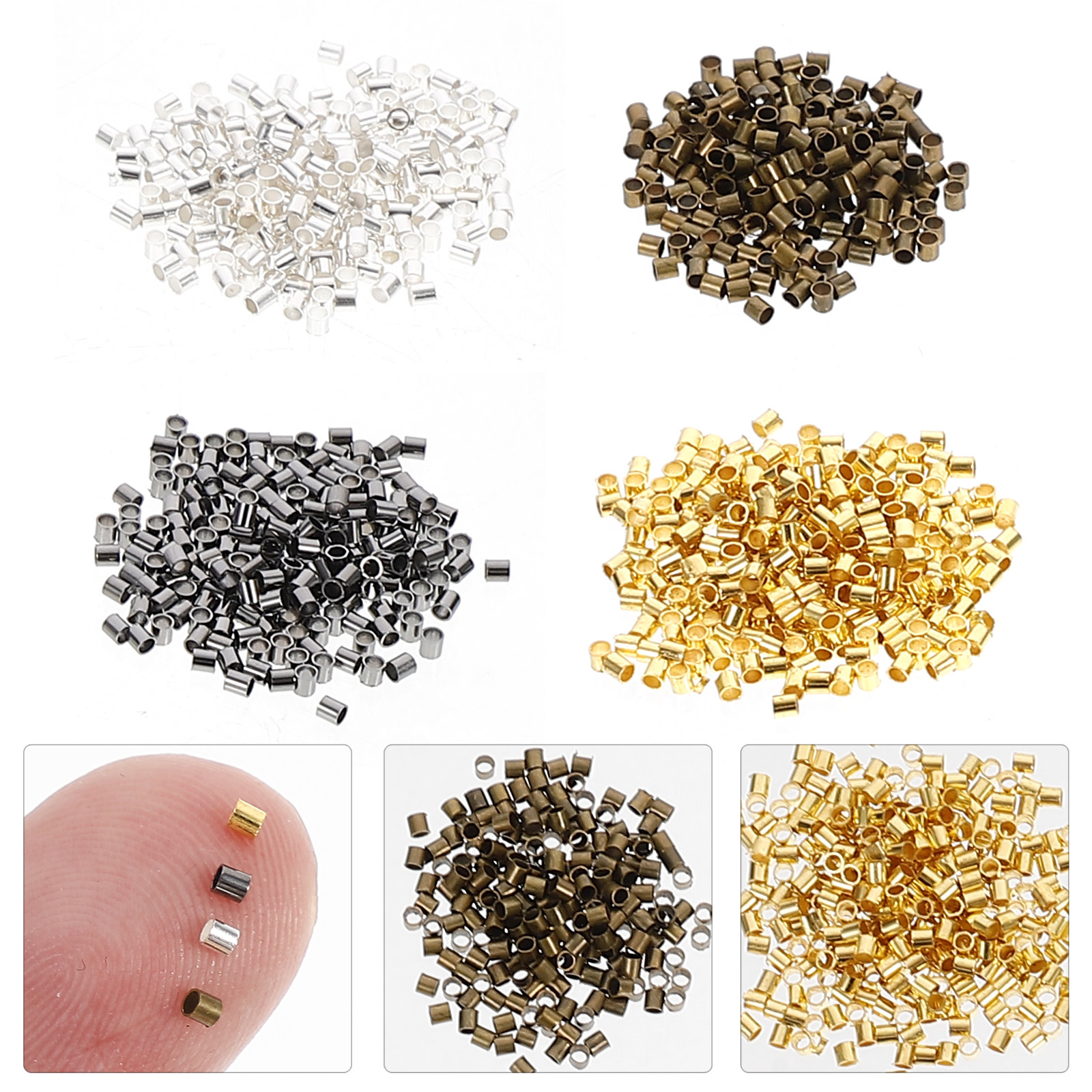 2000Pcs Alloy Spacer Beads DIY - Jewelry Making Ideas With Beads recensie en prijs
