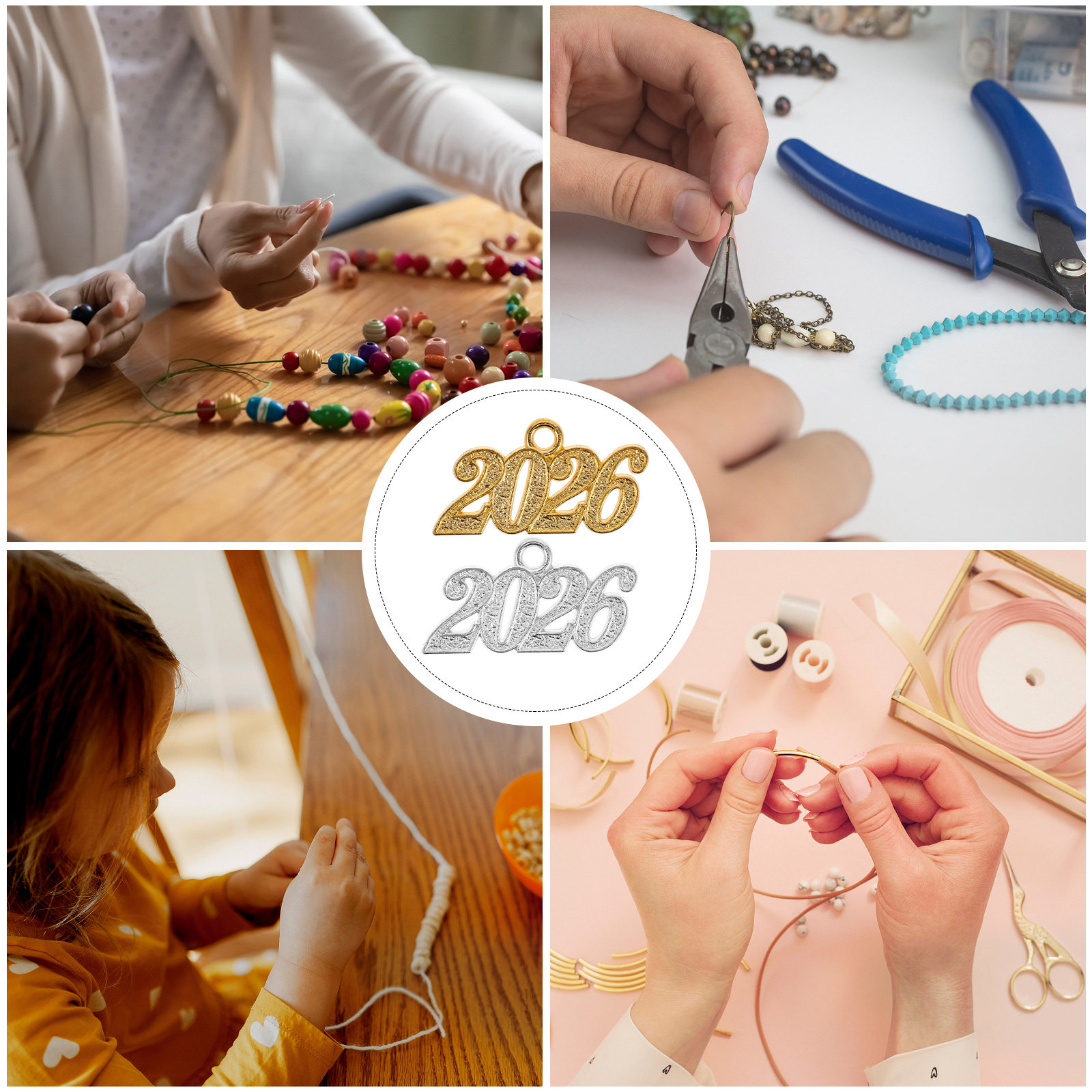 20Pcs 2026 Number Pendant Clas - Jewelry Making Classes recensie en prijs